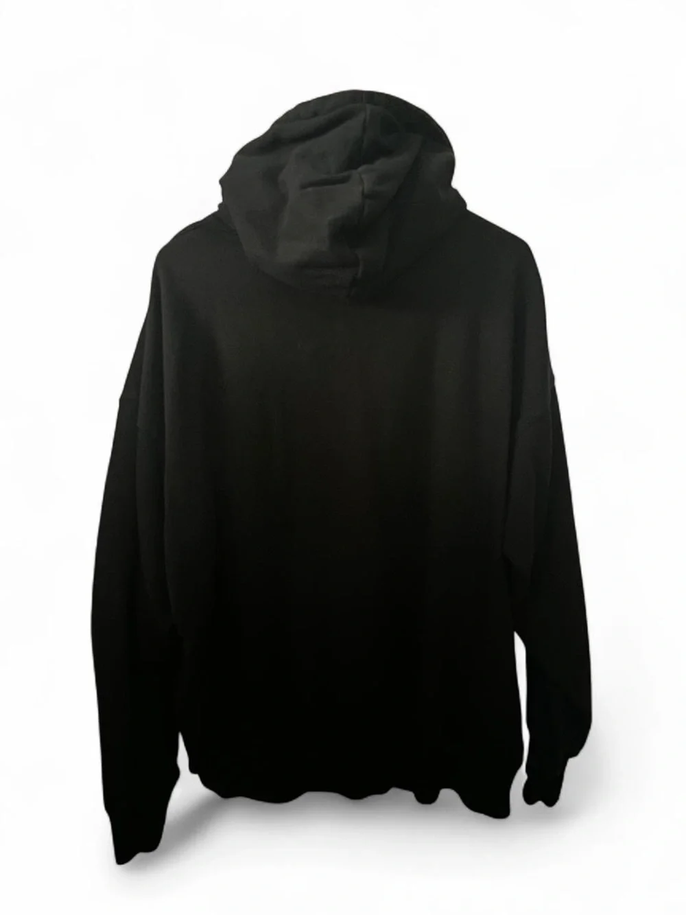Brandy Melville Black Hoodie with Gold Butterfly Embroidery